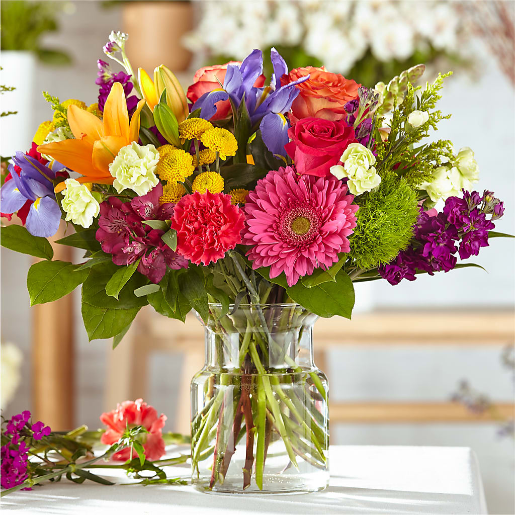 Bold & Bright – A Florist Original – Walnut Creek Florist, Walnut Creek CA