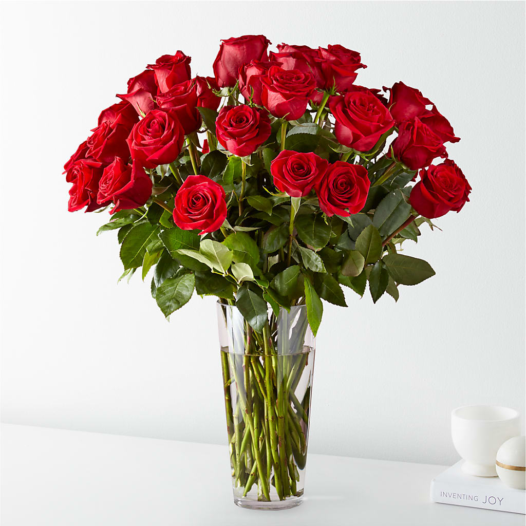 Long Stem Red Rose Bouquet – Walnut Creek Florist, Walnut Creek CA