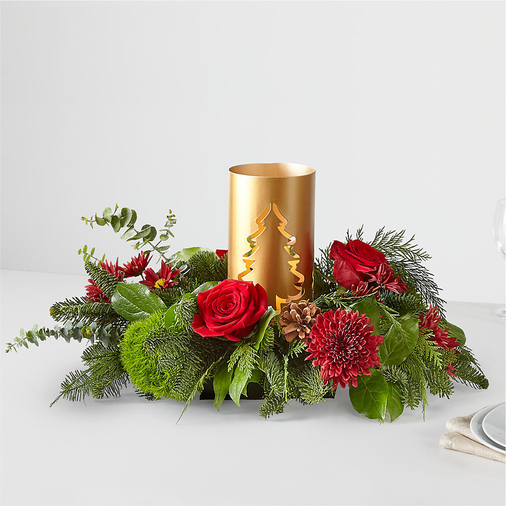Toast the Season Centerpiece – Walnut Creek Florist, Walnut Creek CA
