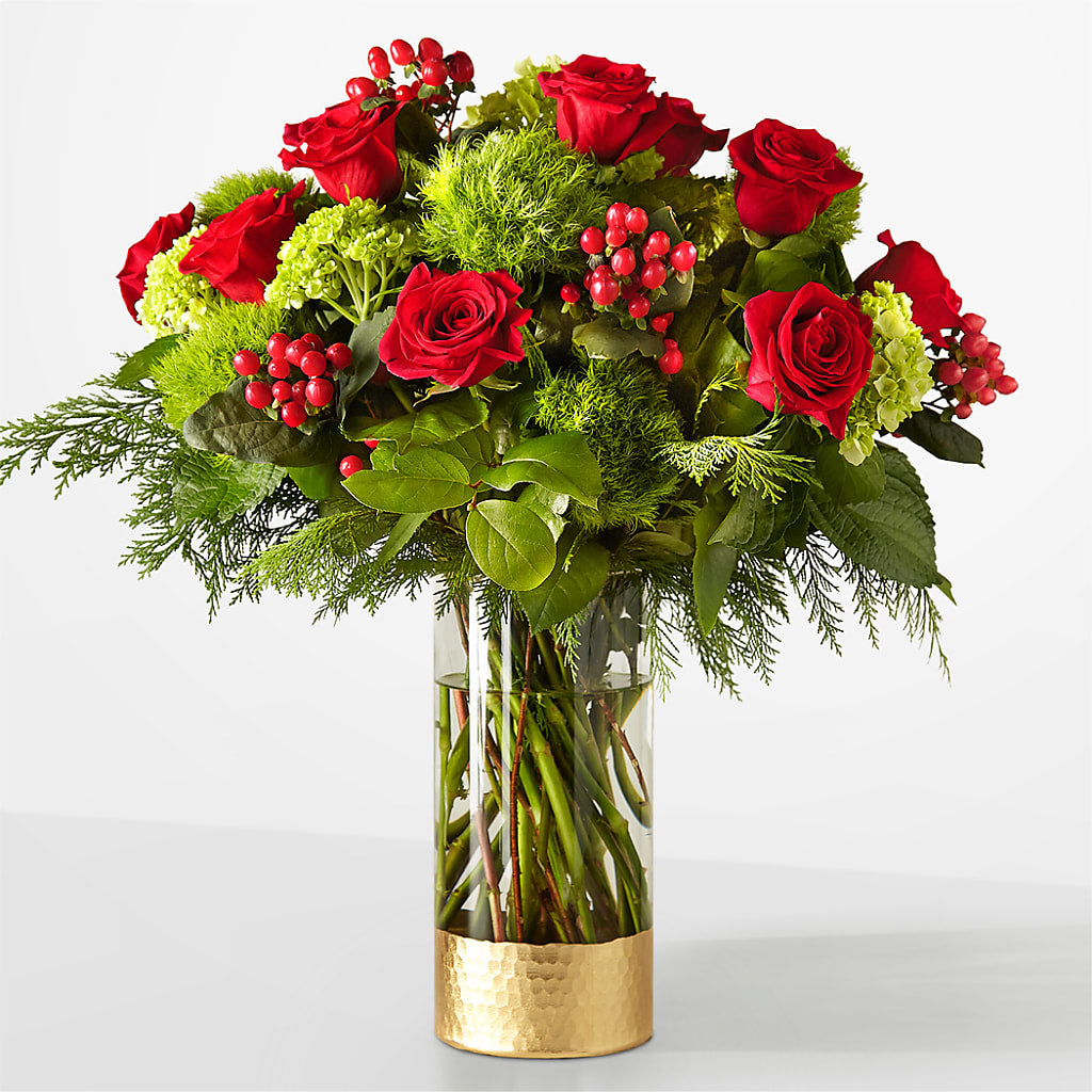 Plaid Throw Bouquet – Walnut Creek Florist, Walnut Creek CA