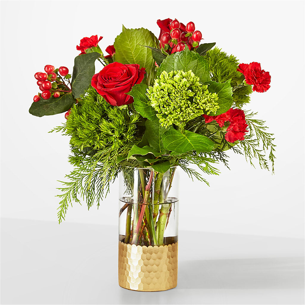 Plaid Throw Bouquet – Walnut Creek Florist, Walnut Creek CA
