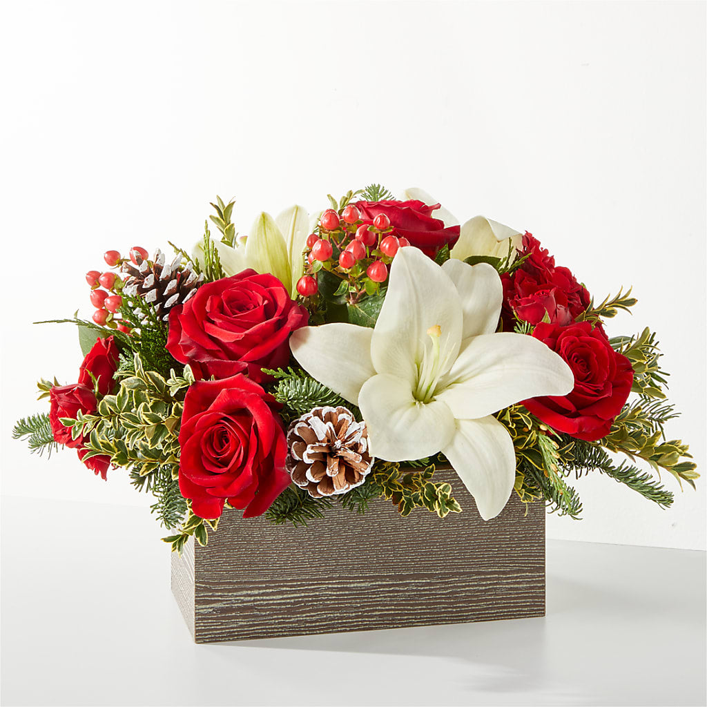 Snowy Wonderland Bouquet – Walnut Creek Florist, Walnut Creek CA