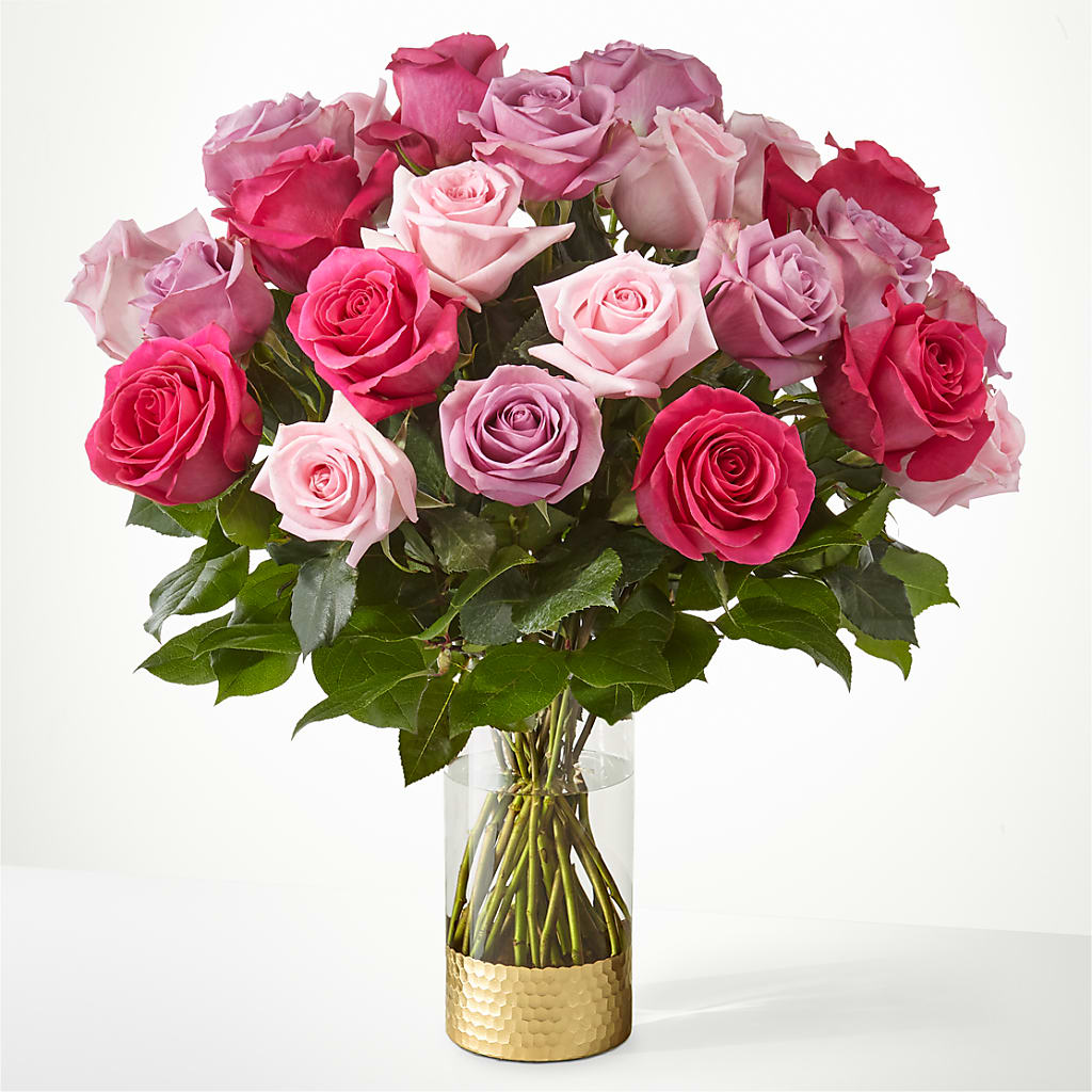 Pure Beauty Mixed Roses – Walnut Creek Florist, Walnut Creek CA