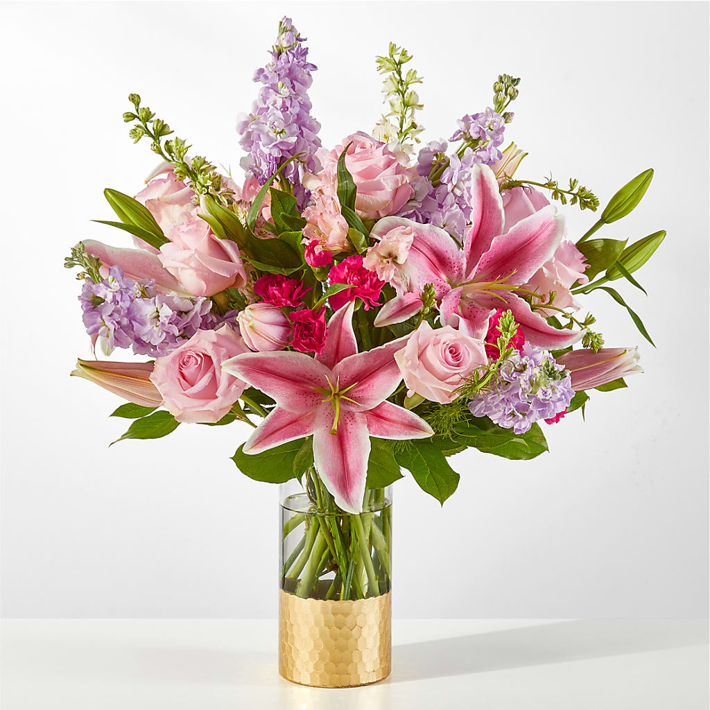 Mauvelous Bouquet – Walnut Creek Florist, Walnut Creek CA