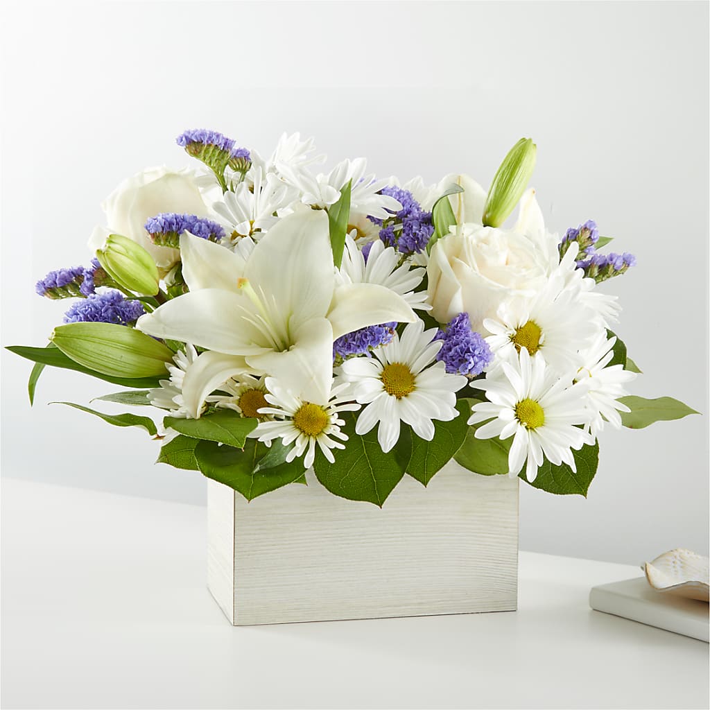 Beyond Blue Box Bouquet – Walnut Creek Florist, Walnut Creek CA