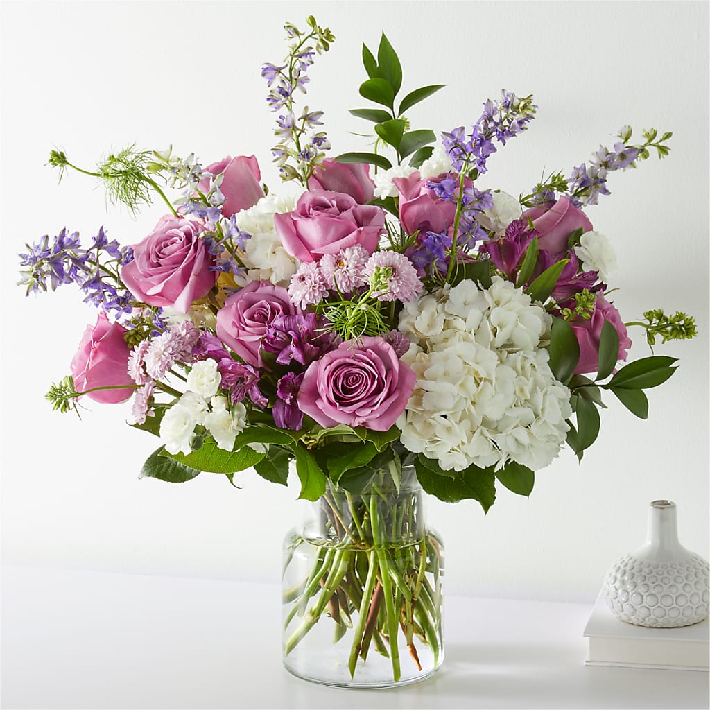 Violet Caress Bouquet – Walnut Creek Florist, Walnut Creek CA