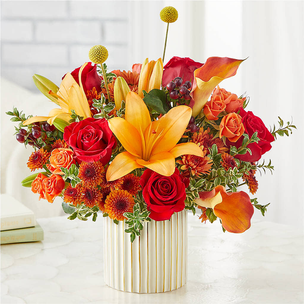 Scarlet Skies Bouquet – Walnut Creek Florist, Walnut Creek CA