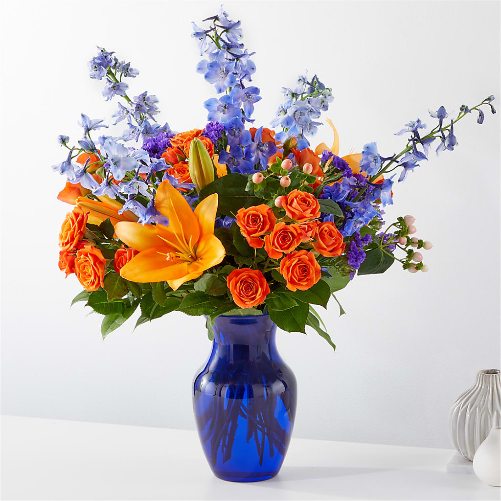 Radiant Citrus Bouquet – Walnut Creek Florist, Walnut Creek CA