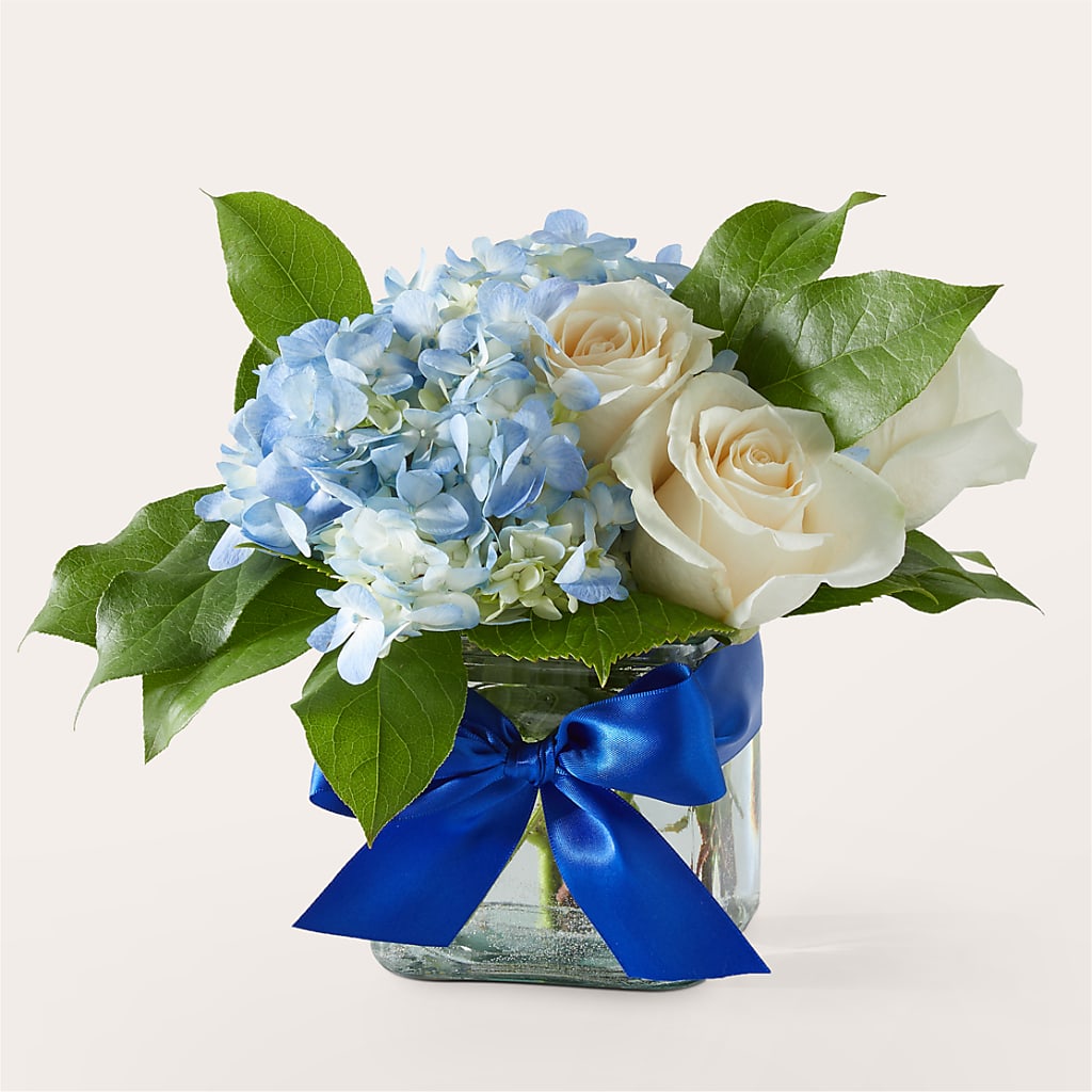 Sky Blue Delight Bouquet – Walnut Creek Florist, Walnut Creek CA
