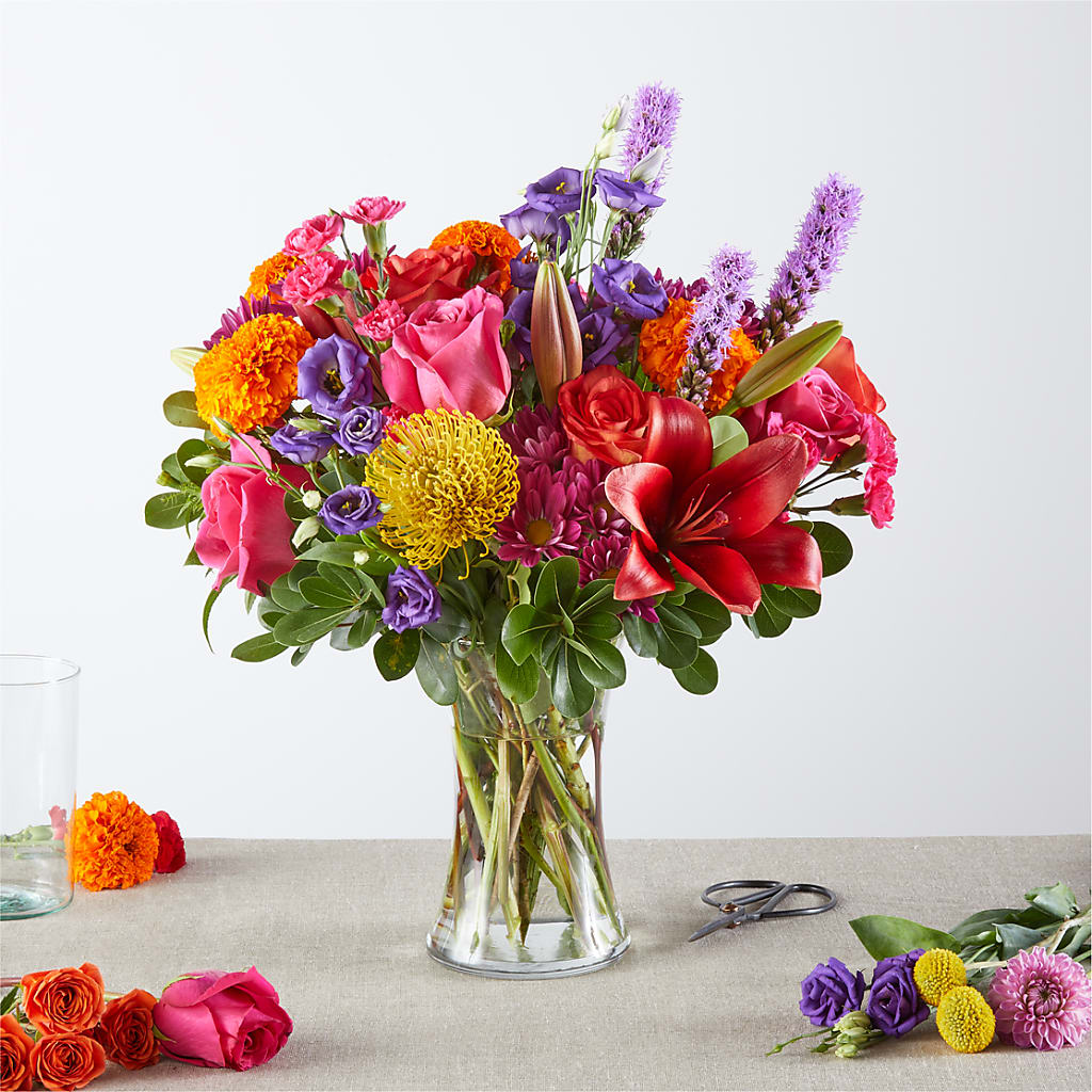 Feast of Color – A Florist Original – Walnut Creek Florist, Walnut Creek CA