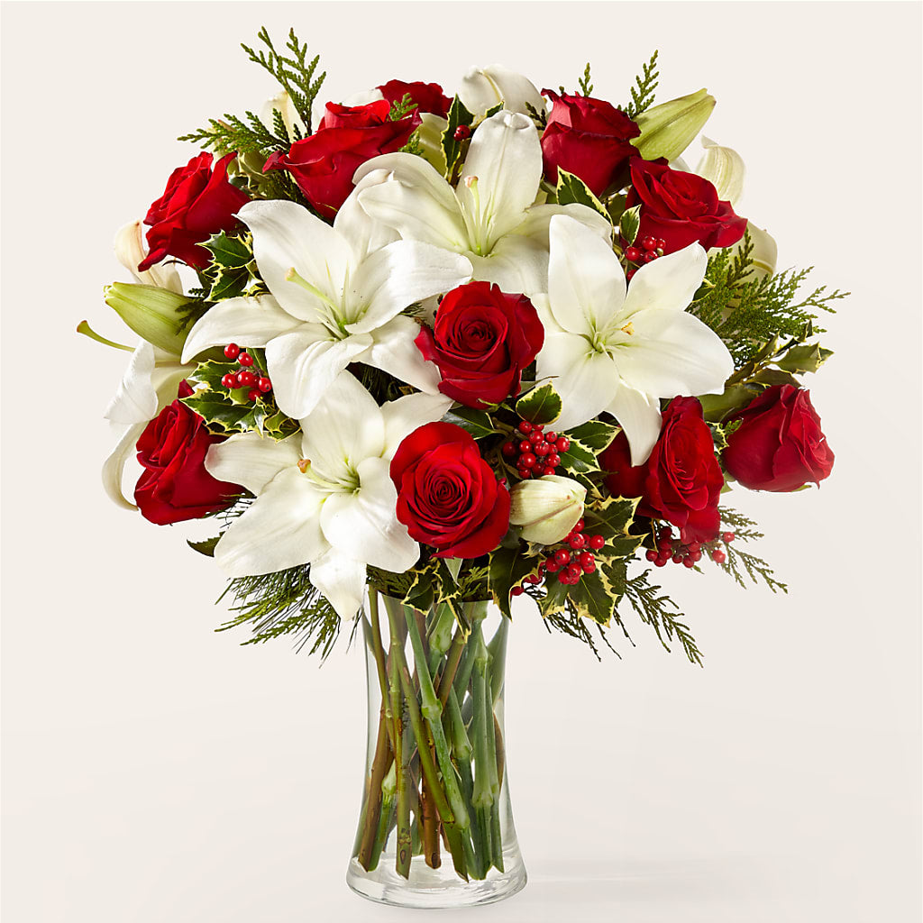 Sparkling Snowflakes Bouquet – Walnut Creek Florist, Walnut Creek CA