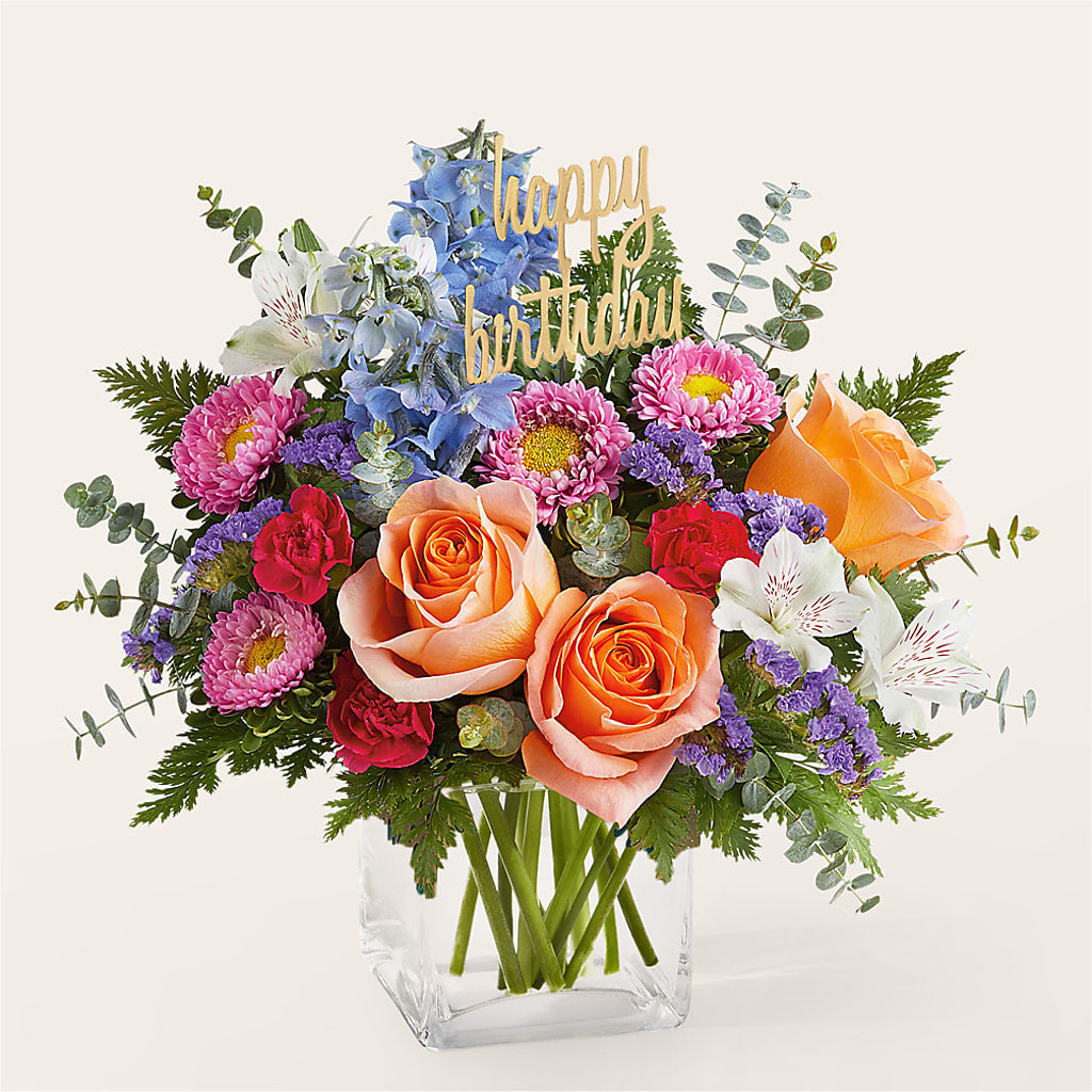 Birthday Bash Bouquet – Walnut Creek Florist, Walnut Creek CA