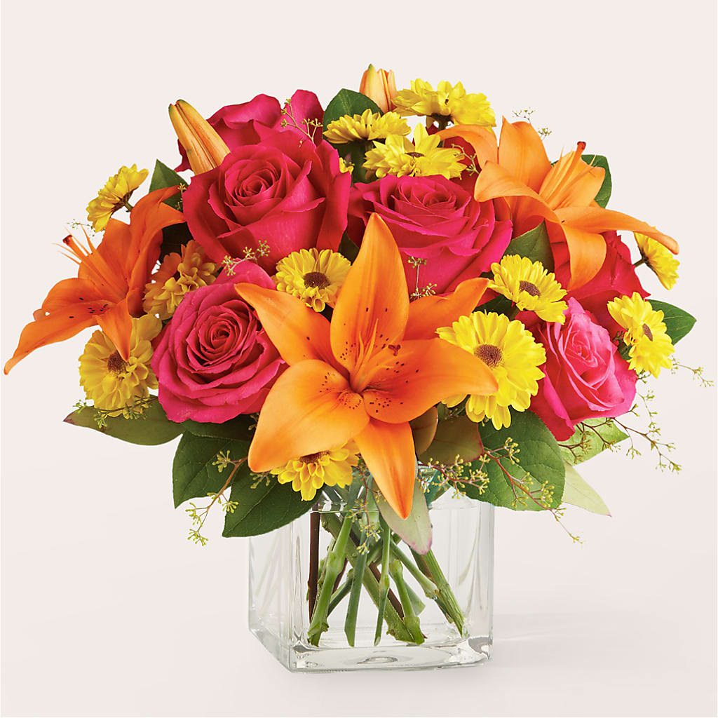 Neon Lights Bouquet – Walnut Creek Florist, Walnut Creek CA