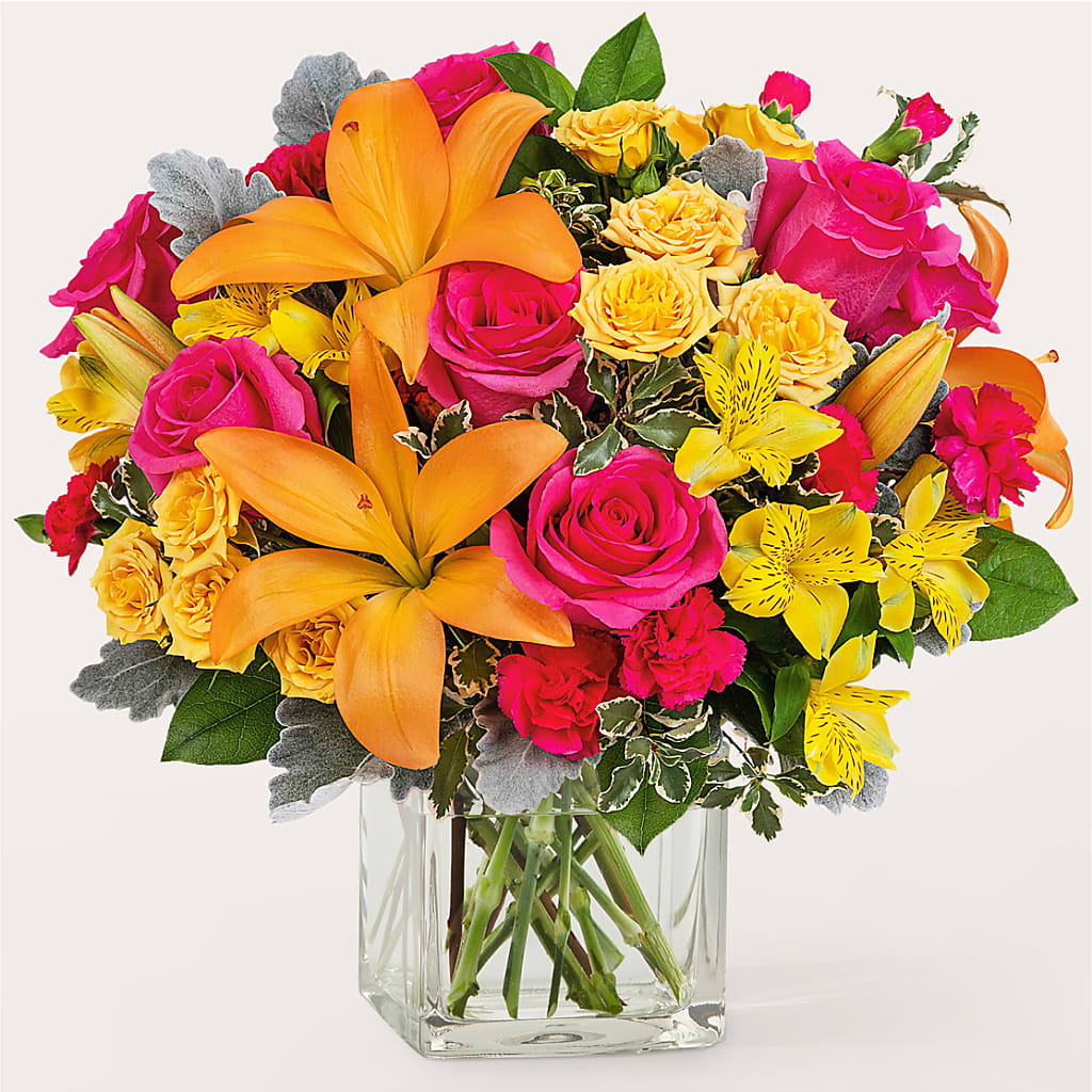 To the Tropics Bouquet – Walnut Creek Florist, Walnut Creek CA