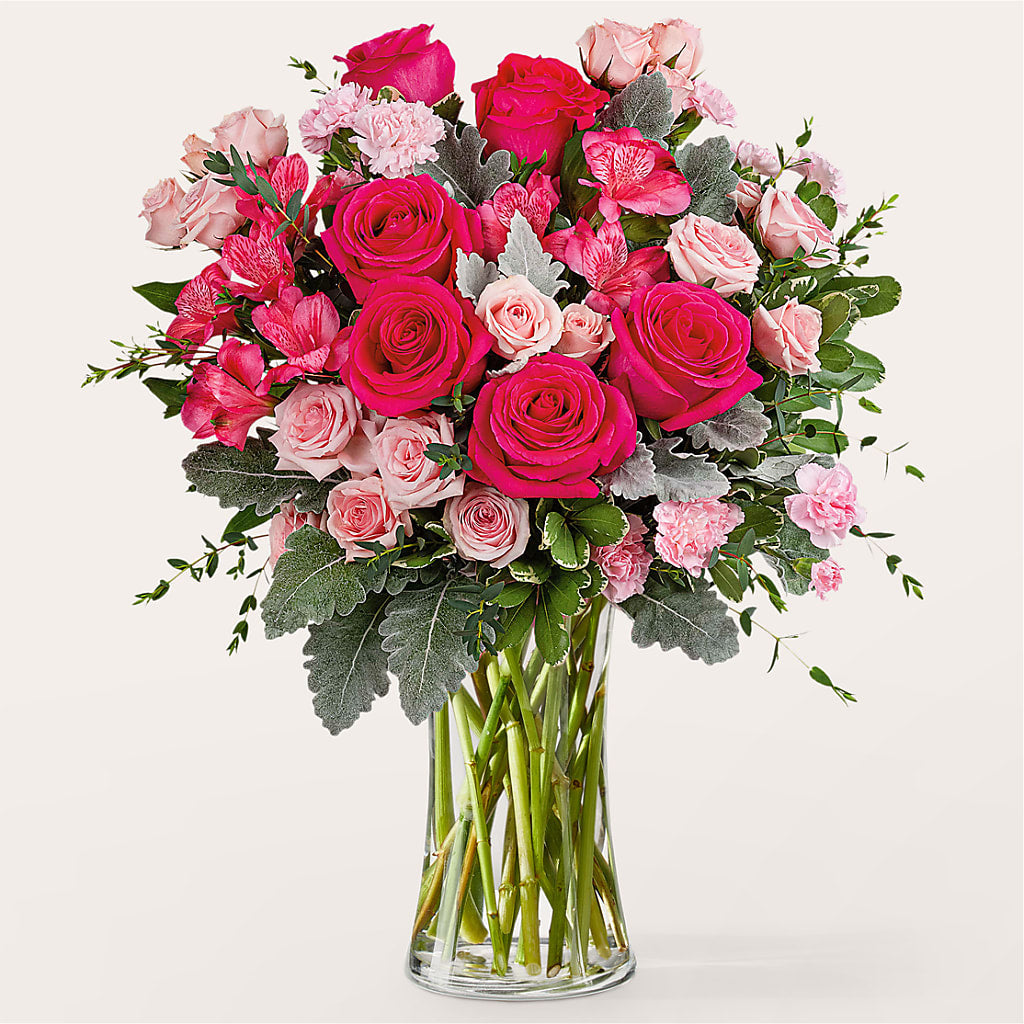 Tickled Pink Bouquet – Walnut Creek Florist, Walnut Creek CA