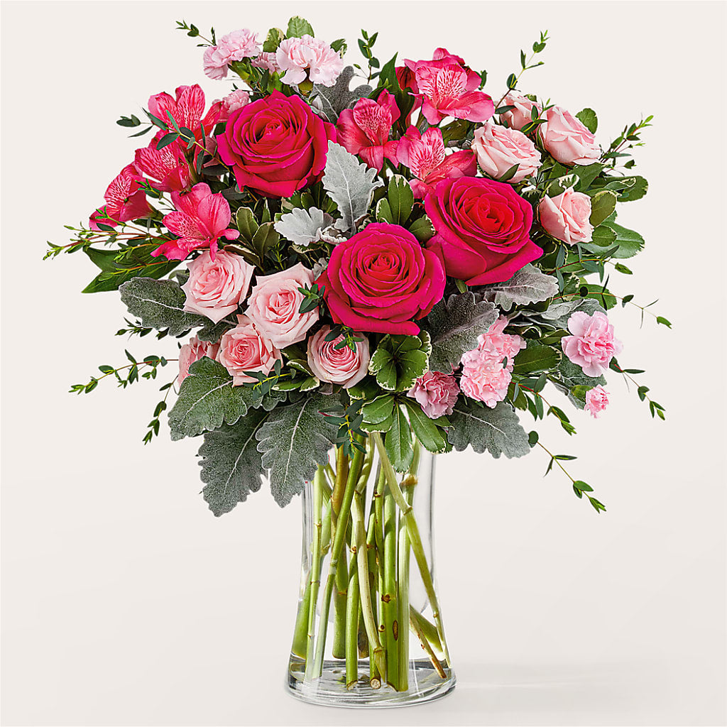 Tickled Pink Bouquet – Walnut Creek Florist, Walnut Creek CA