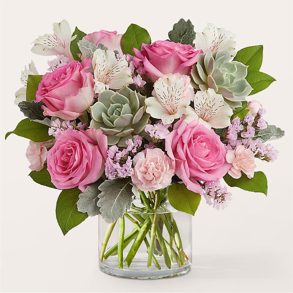Dusty Rose Bouquet – Walnut Creek Florist, Walnut Creek CA