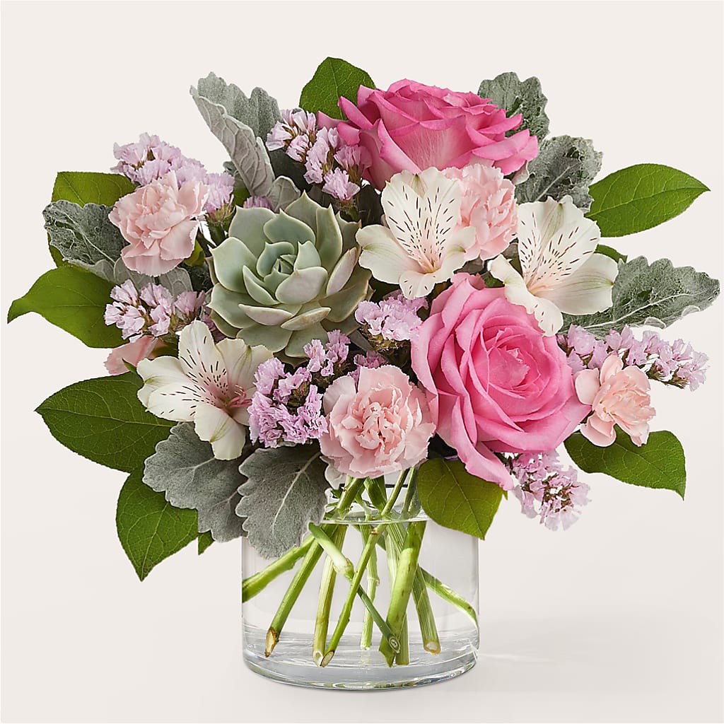 Dusty Rose Bouquet – Walnut Creek Florist, Walnut Creek CA
