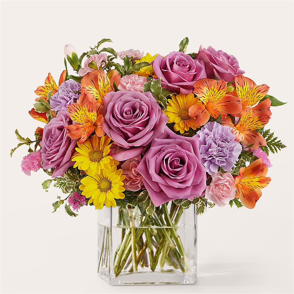 Shades of Happiness Bouquet – Walnut Creek Florist, Walnut Creek CA