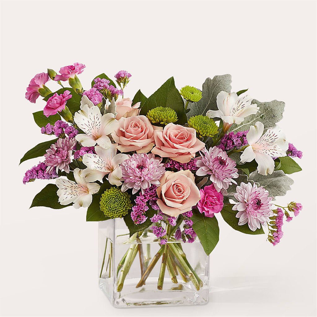 Pink Suede Bouquet – Walnut Creek Florist, Walnut Creek CA