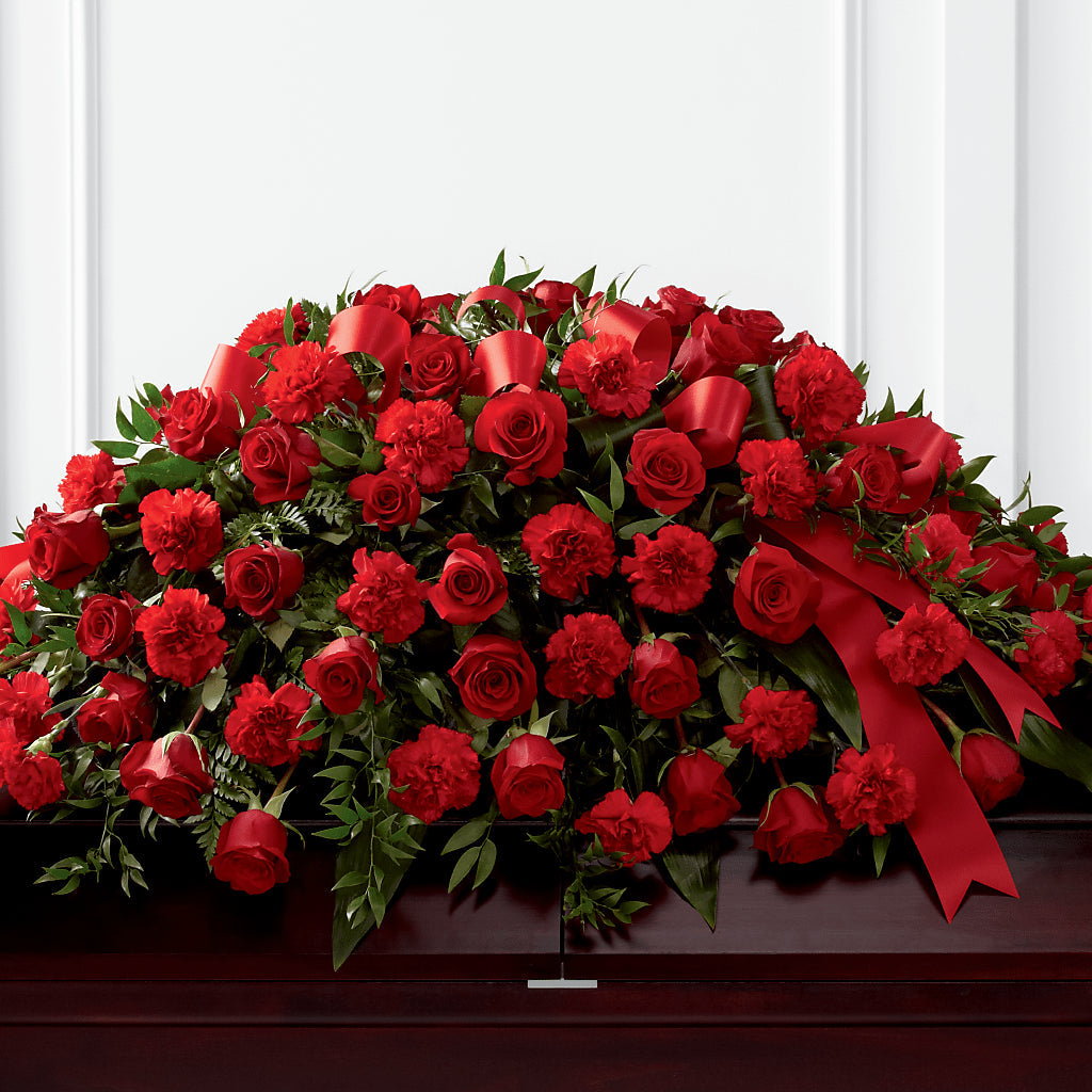 Tribute of Life Casket Spray – Walnut Creek Florist, Walnut Creek CA