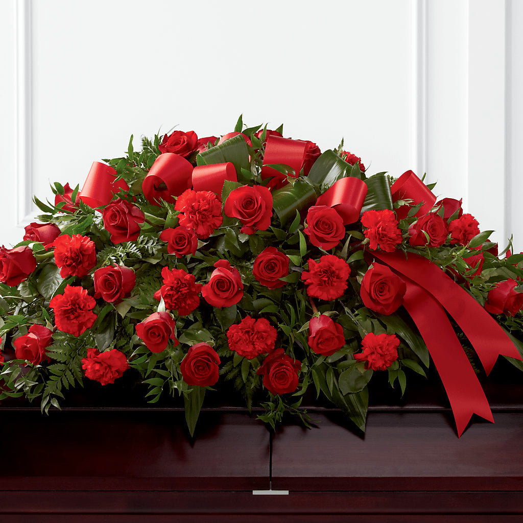 Tribute of Life Casket Spray – Walnut Creek Florist, Walnut Creek CA