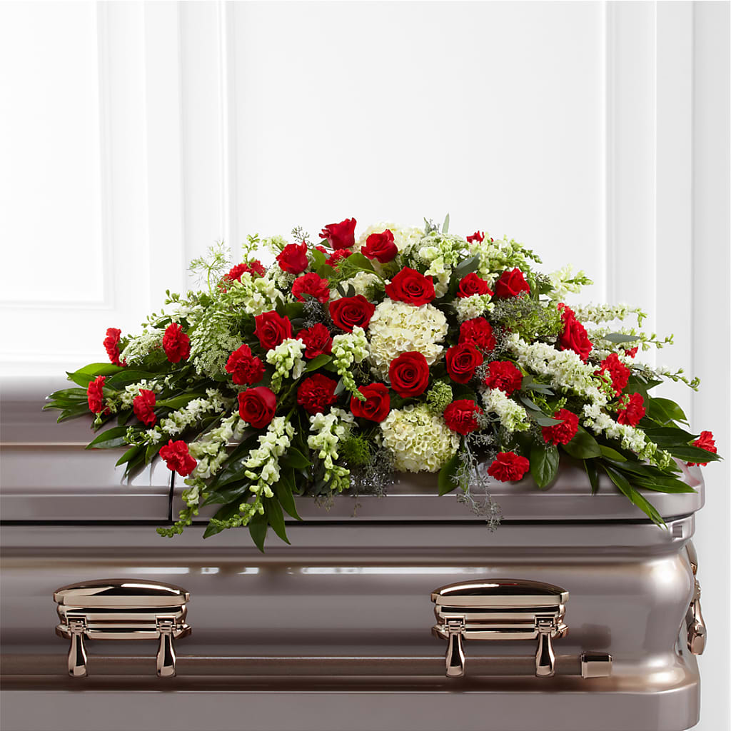 Sincerity Casket Spray – Walnut Creek Florist, Walnut Creek CA