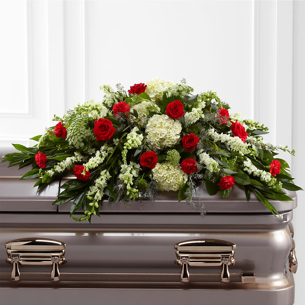 Sincerity Casket Spray – Walnut Creek Florist, Walnut Creek CA