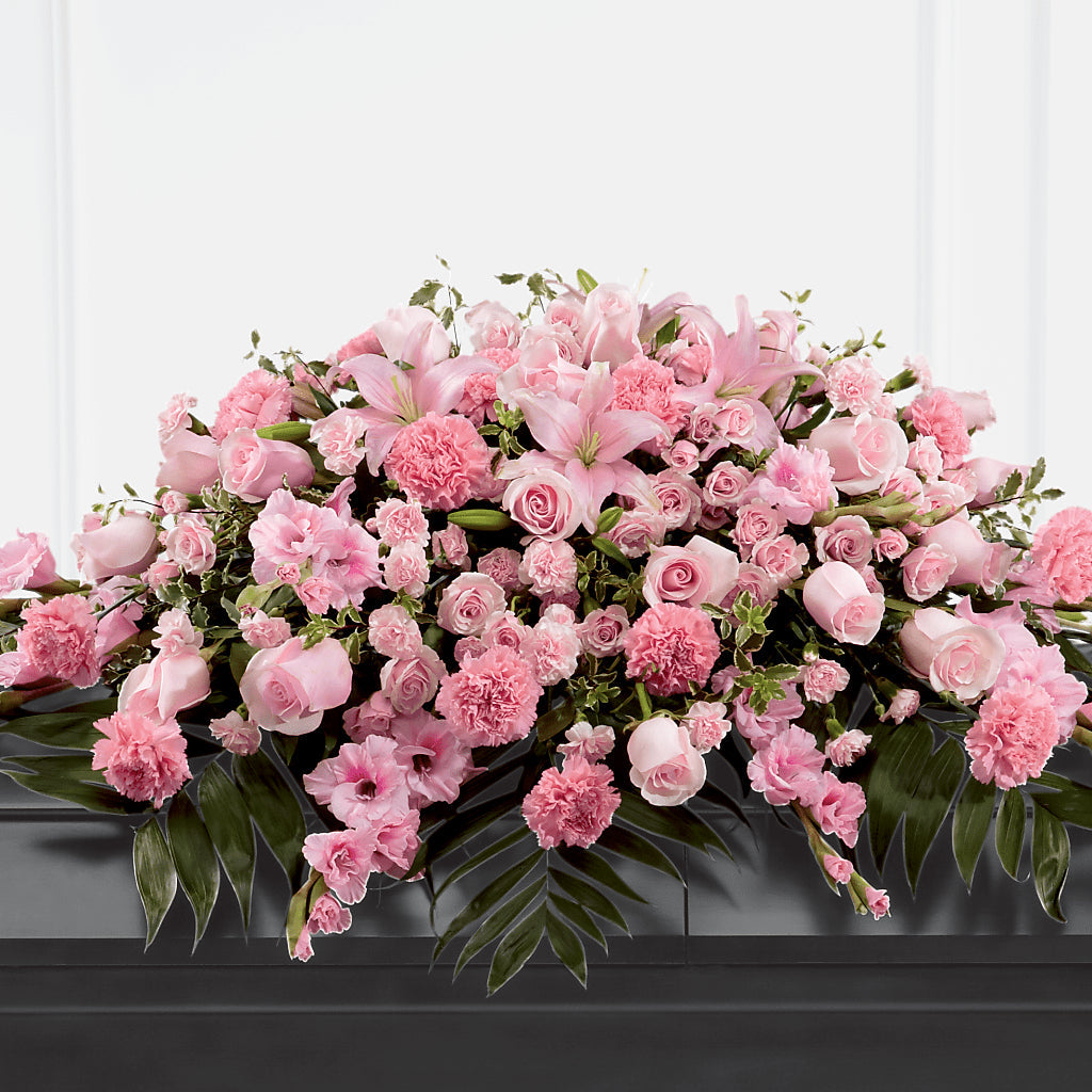 Garden of Comfort Casket Spray (Standard) – Walnut Creek Florist, Walnut Creek CA