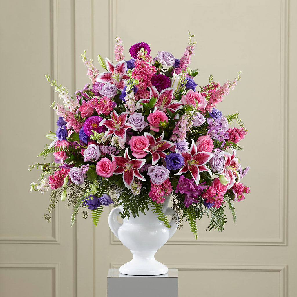 Peaceful Tribute Arrangement – Walnut Creek Florist, Walnut Creek CA