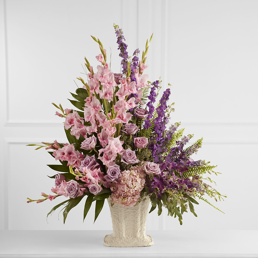 Flowing Garden Arrangement – Walnut Creek Florist, Walnut Creek CA