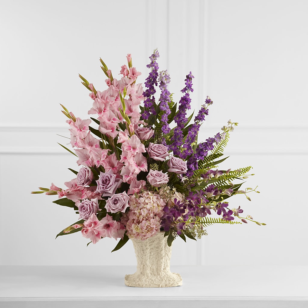 Flowing Garden Arrangement – Walnut Creek Florist, Walnut Creek CA