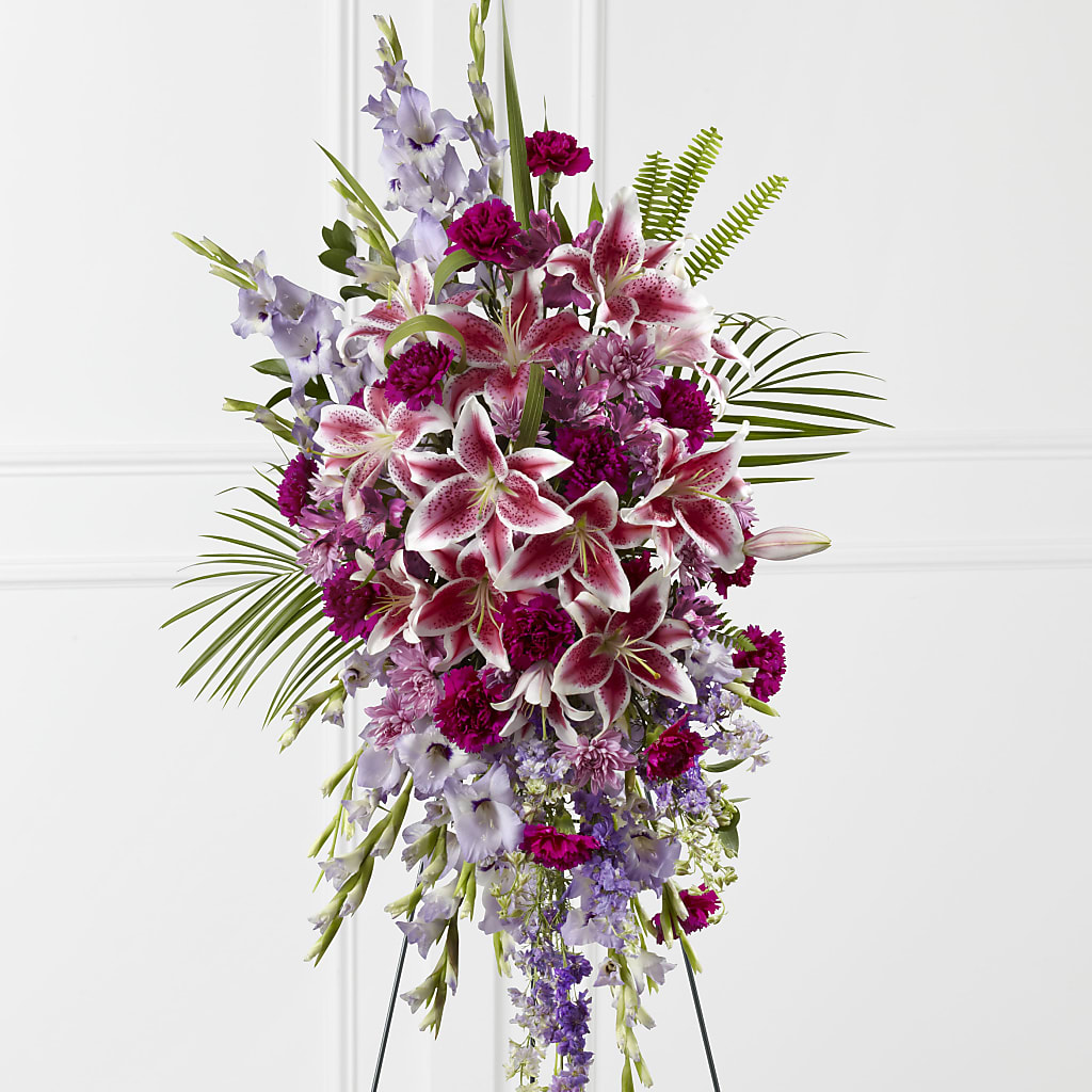 Tender Touch Standing Spray – Walnut Creek Florist, Walnut Creek CA