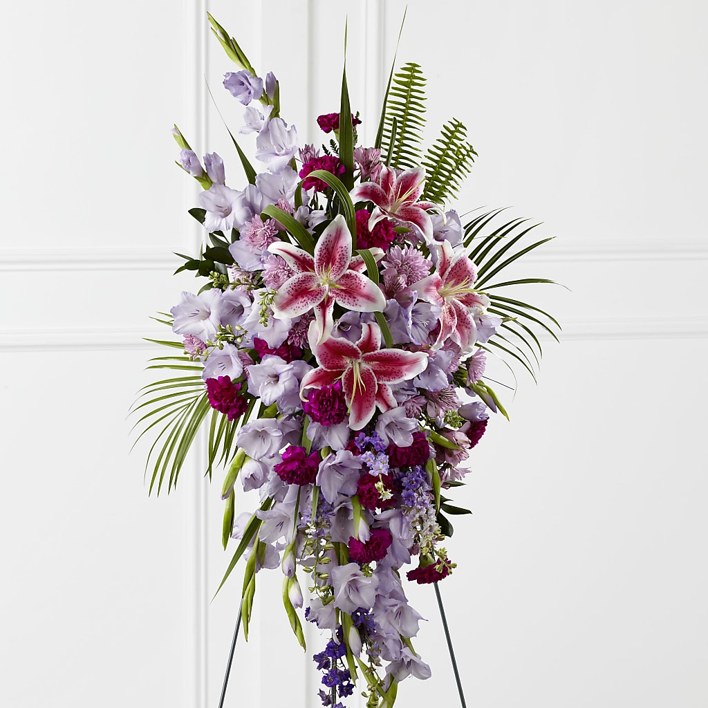 Tender Touch Standing Spray – Walnut Creek Florist, Walnut Creek CA