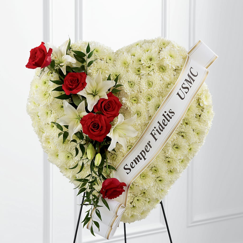 Heartfelt Hero Standing Heart – Walnut Creek Florist, Walnut Creek CA