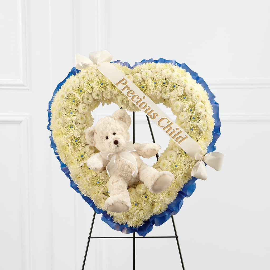 Precious Child Standing Heart – Walnut Creek Florist, Walnut Creek CA
