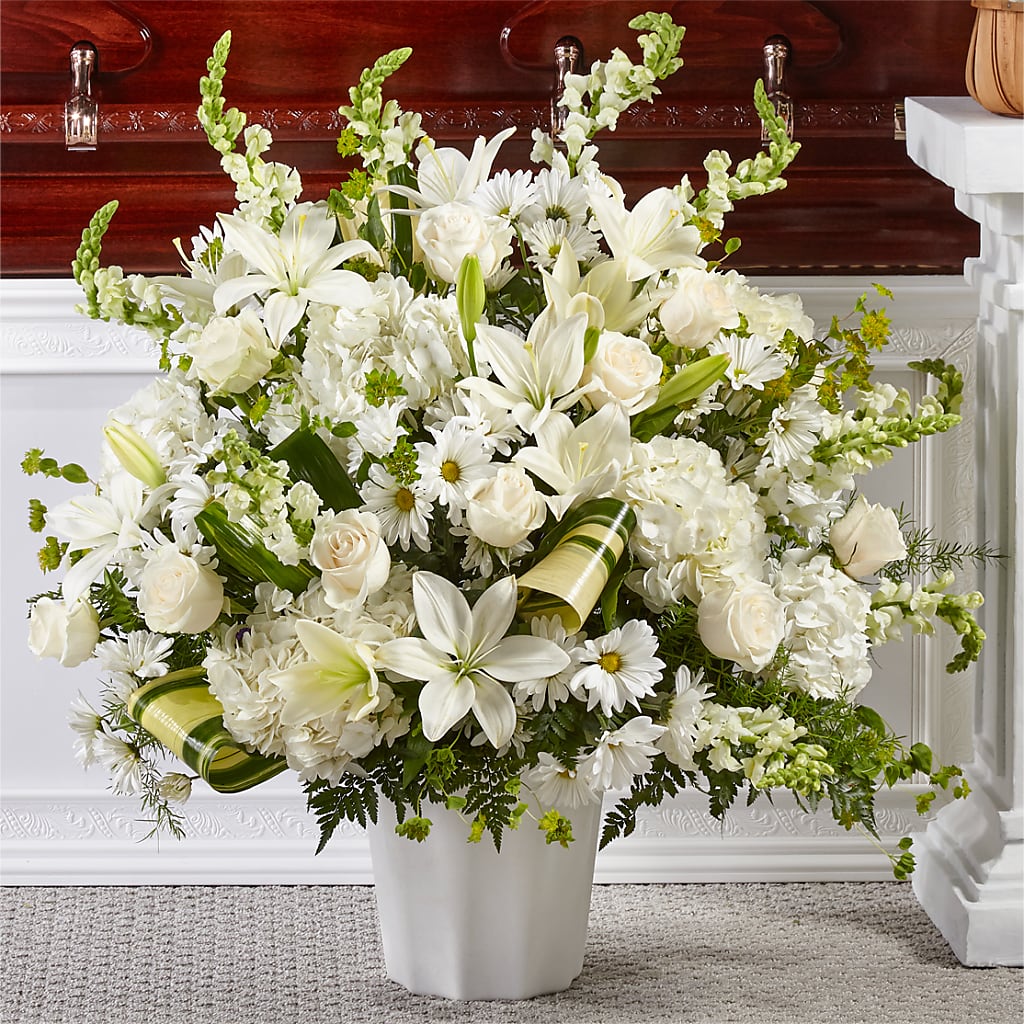 Thoughts of Tranquility Floor Basket – Walnut Creek Florist, Walnut Creek CA