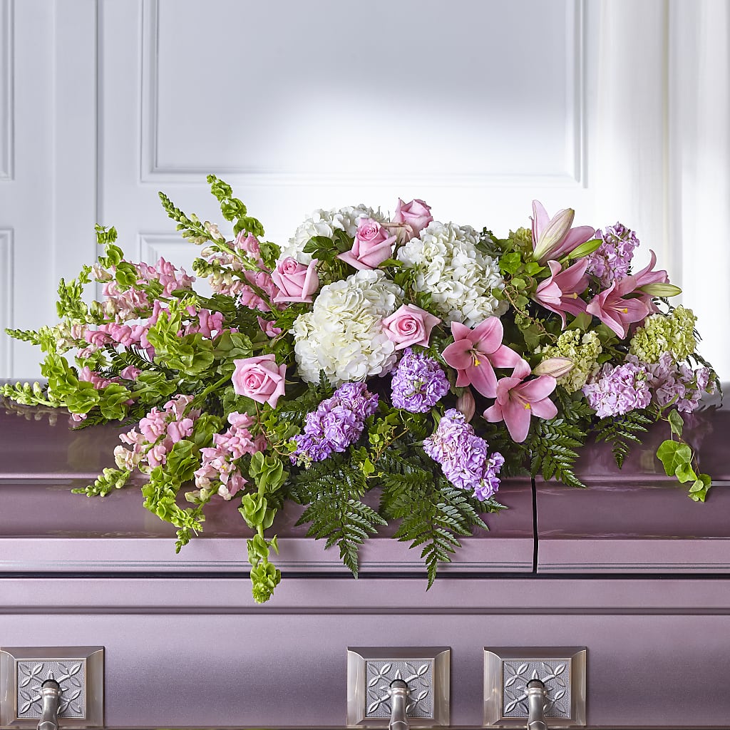 Life's Gratitude Casket Spray – Walnut Creek Florist, Walnut Creek CA