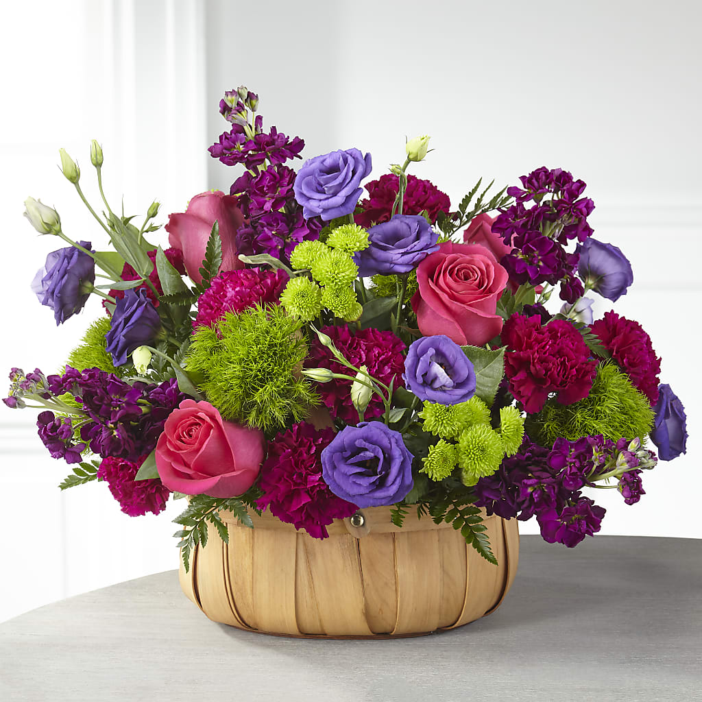 Serene Sanctuary Basket – Walnut Creek Florist, Walnut Creek CA