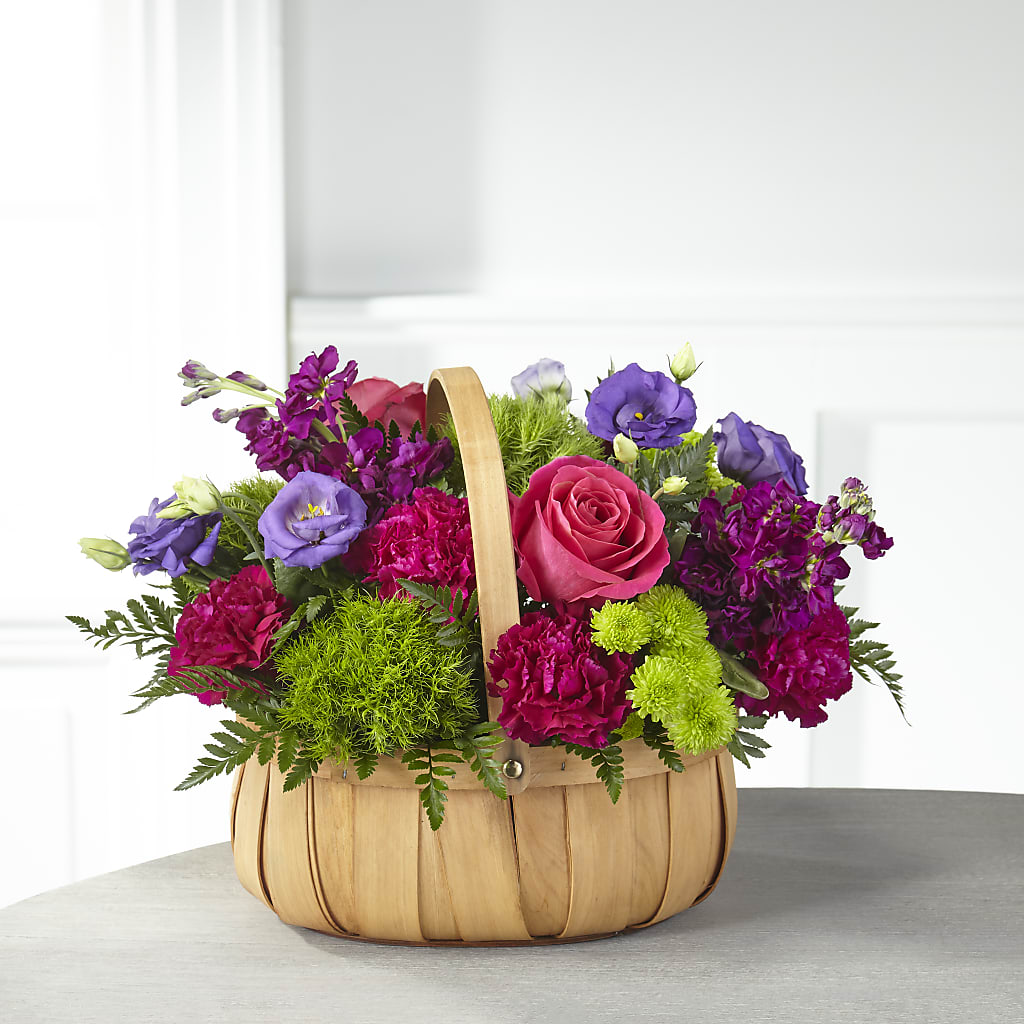 Serene Sanctuary Basket – Walnut Creek Florist, Walnut Creek CA