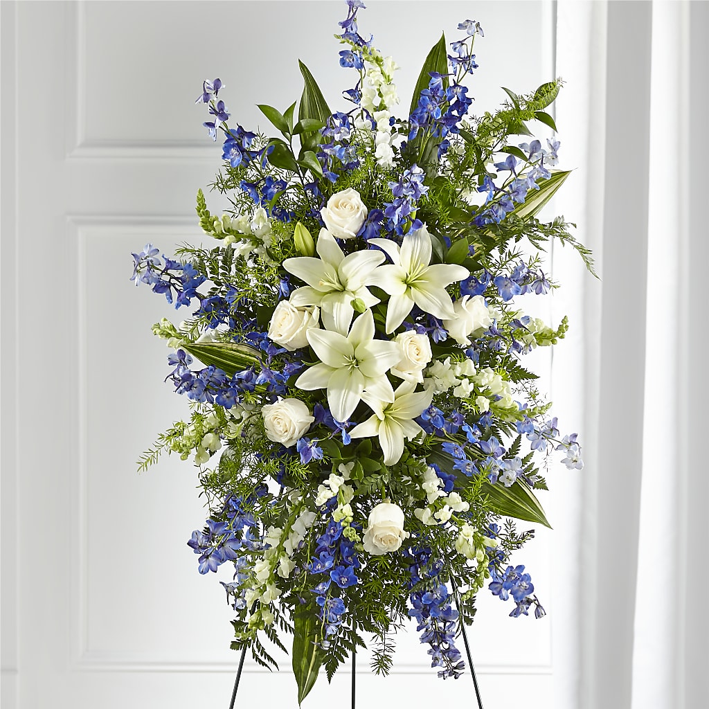 Faithful Friend Standing Spray – Walnut Creek Florist, Walnut Creek CA
