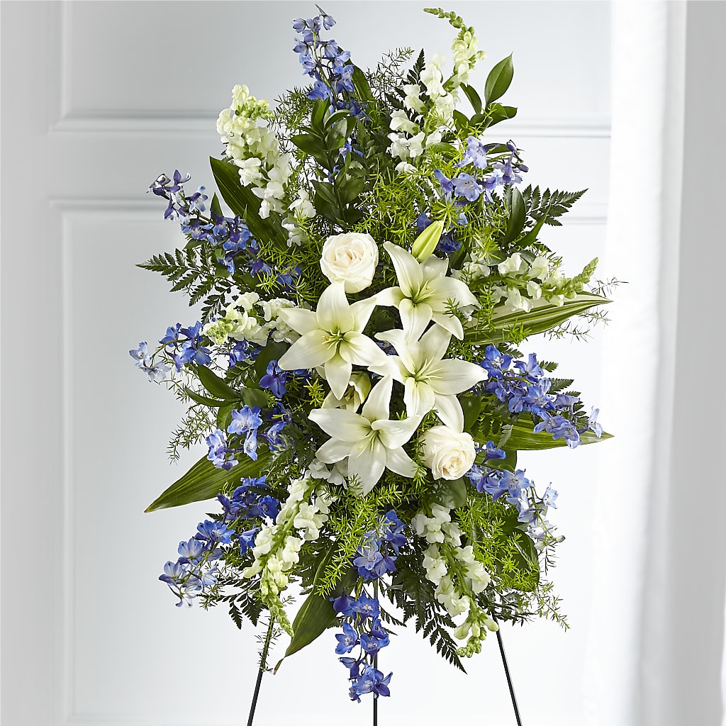 Faithful Friend Standing Spray – Walnut Creek Florist, Walnut Creek CA
