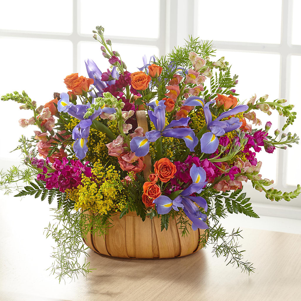 Garden of Life Basket – Walnut Creek Florist, Walnut Creek CA