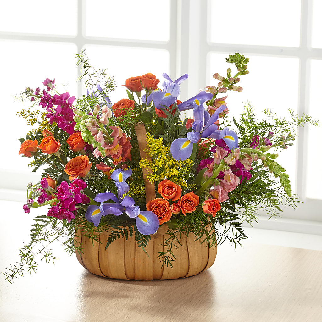 Garden of Life Basket – Walnut Creek Florist, Walnut Creek CA