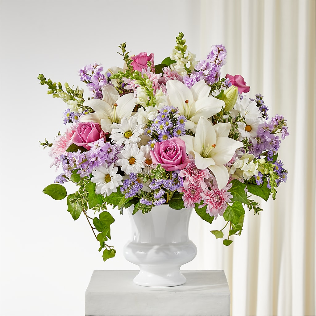 Remarkable Life Urn Arrangement – Walnut Creek Florist, Walnut Creek CA