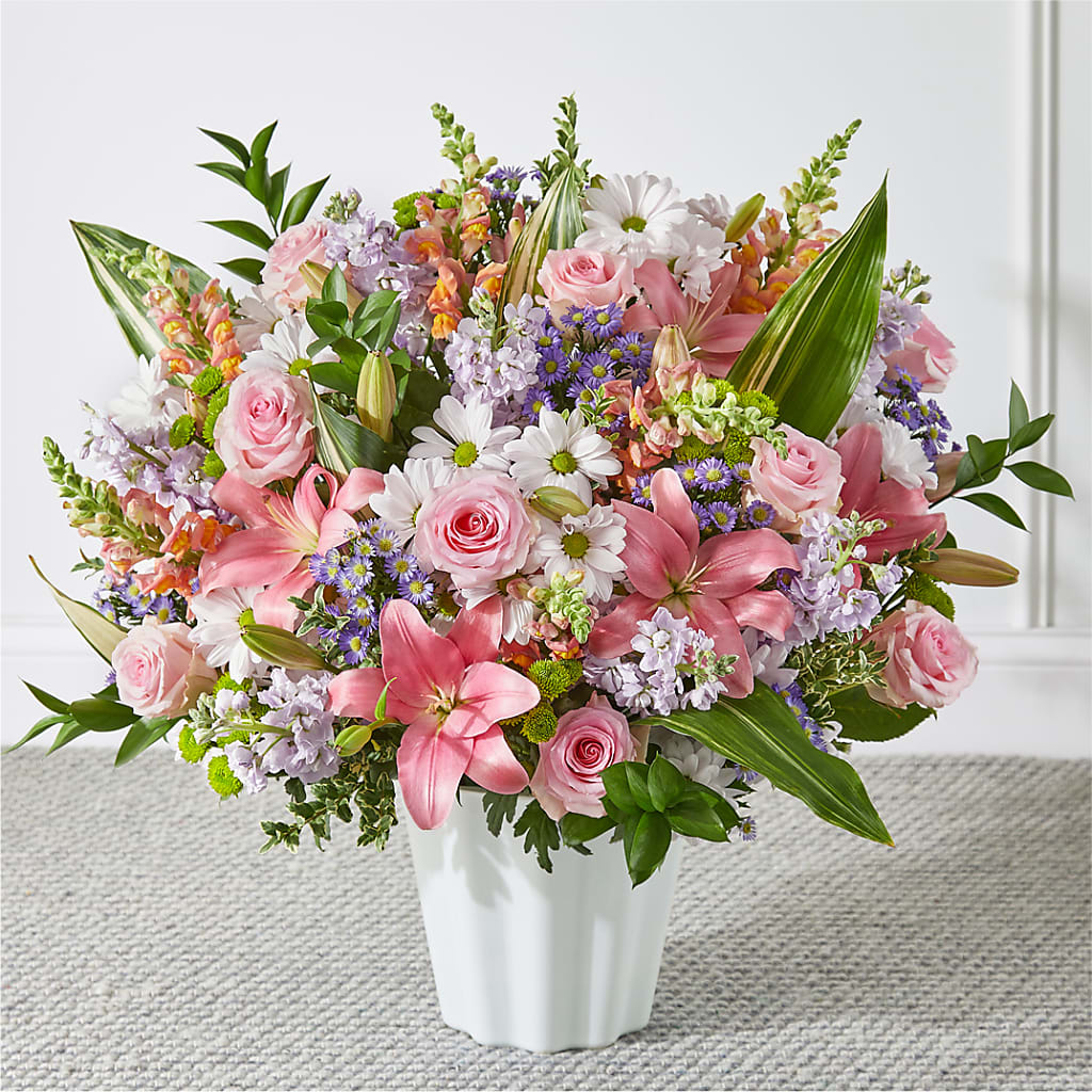 Abundant Compassion Floor Basket – Walnut Creek Florist, Walnut Creek CA