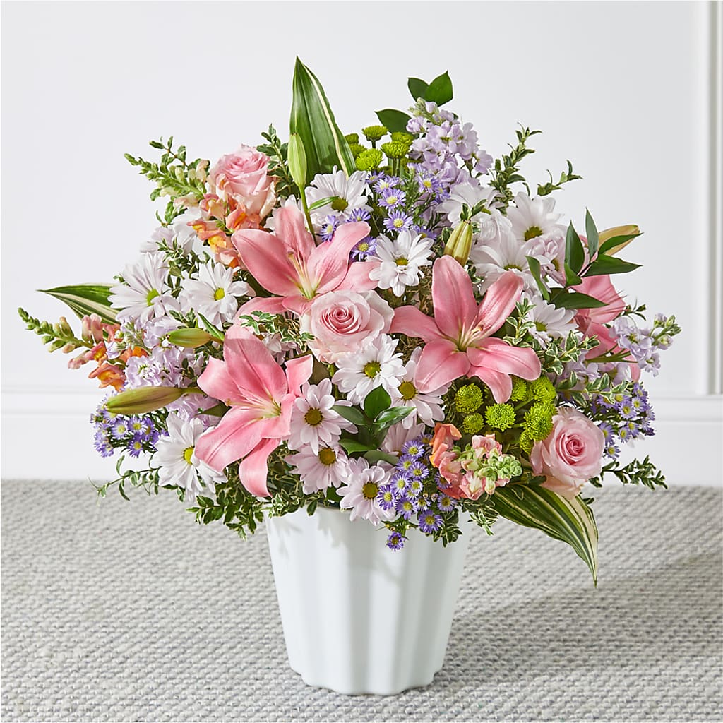 Abundant Compassion Floor Basket – Walnut Creek Florist, Walnut Creek CA