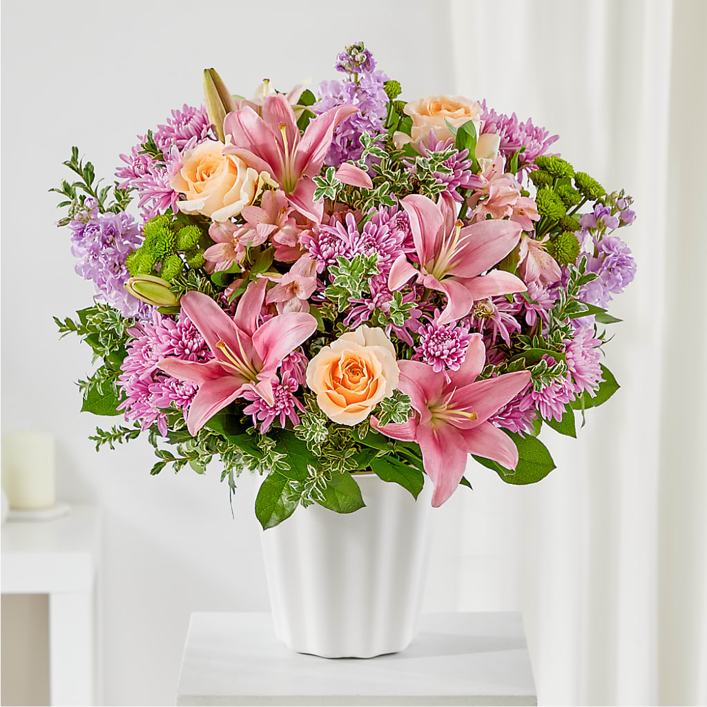 Supportive Embrace Tabletop Basket – Walnut Creek Florist, Walnut Creek CA