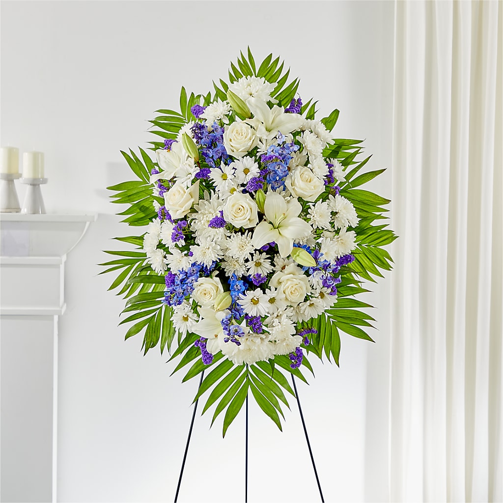 At Rest Standing Spray – Walnut Creek Florist, Walnut Creek CA