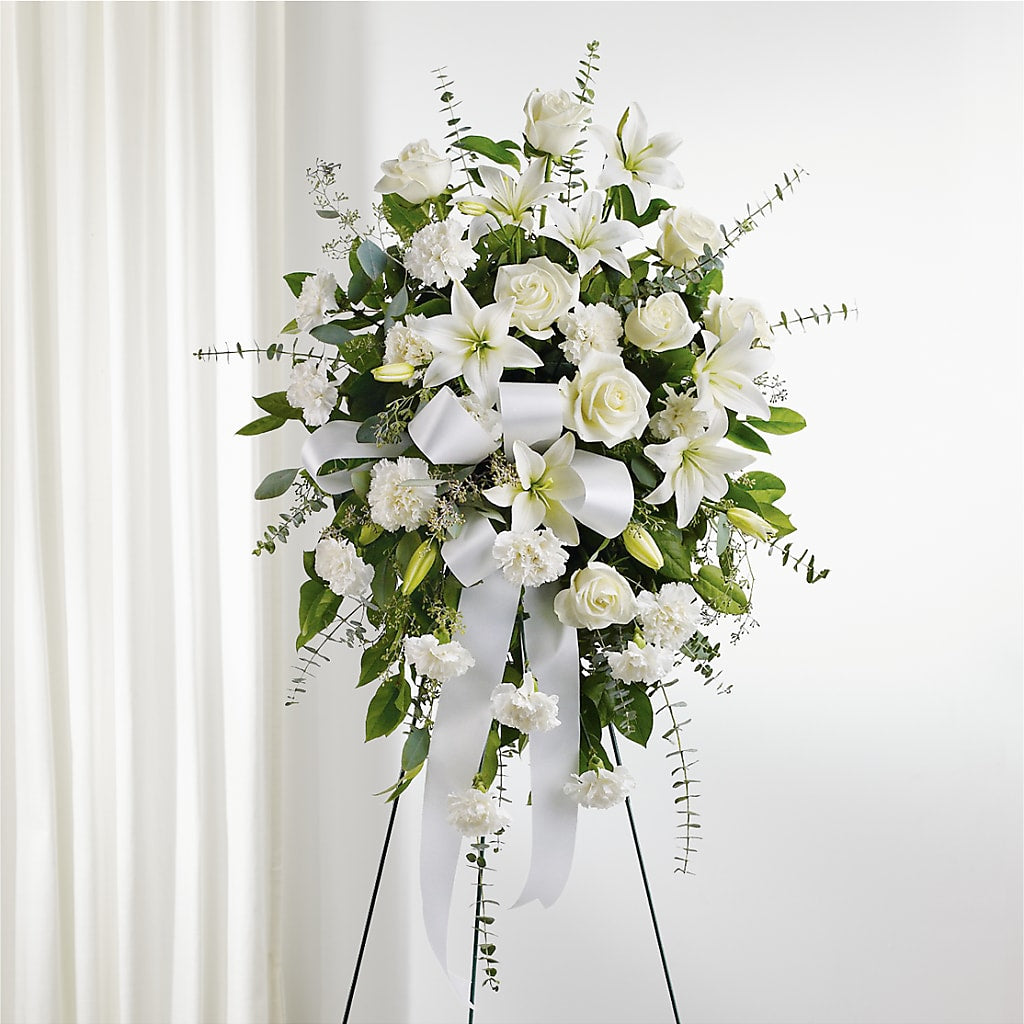 With Care Standing Spray – Walnut Creek Florist, Walnut Creek CA